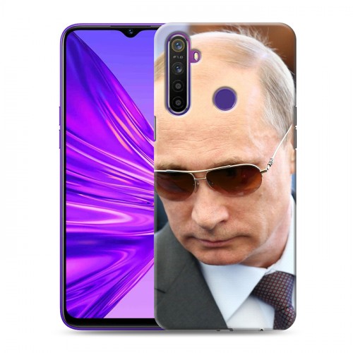 Дизайнерский силиконовый чехол для Realme 5 В.В.Путин