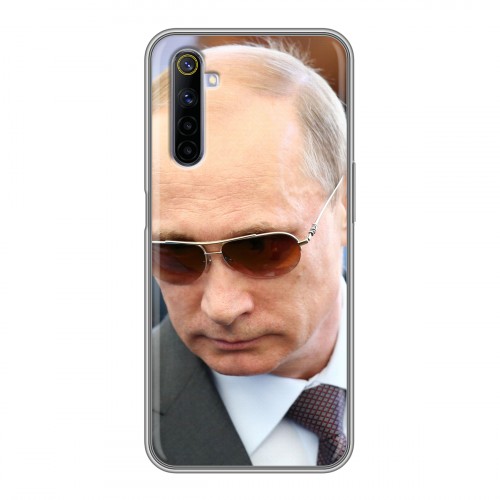 Дизайнерский силиконовый чехол для Realme 6 В.В.Путин