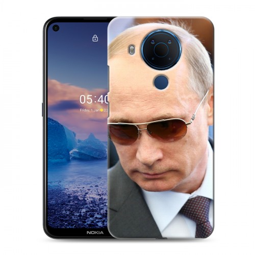 Дизайнерский силиконовый чехол для Nokia 5.4 В.В.Путин