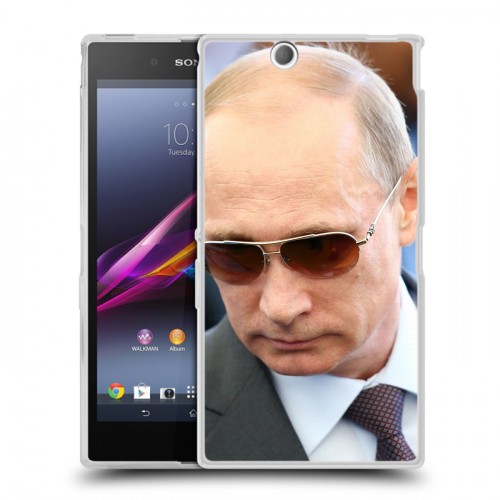 Дизайнерский пластиковый чехол для Sony Xperia Z Ultra  В.В.Путин