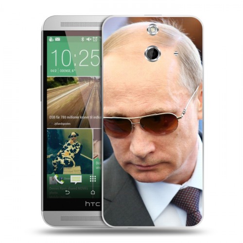 Дизайнерский пластиковый чехол для HTC One E8 В.В.Путин