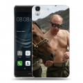 Дизайнерский пластиковый чехол для Huawei Y6II В.В.Путин