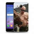 Дизайнерский пластиковый чехол для Huawei Y3 (2017) В.В.Путин