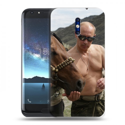 Дизайнерский силиконовый чехол для Doogee BL5000 В.В.Путин