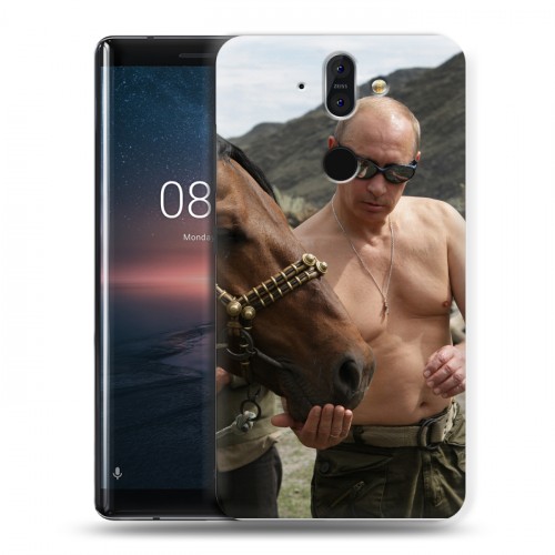 Дизайнерский пластиковый чехол для Nokia 8 Sirocco В.В.Путин