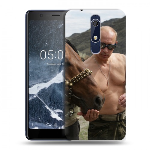 Дизайнерский пластиковый чехол для Nokia 5.1 В.В.Путин