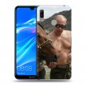 Дизайнерский пластиковый чехол для Huawei Y6 (2019) В.В.Путин