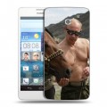 Дизайнерский пластиковый чехол для Huawei Ascend D2 В.В.Путин