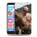 Дизайнерский пластиковый чехол для Nokia Lumia 1320 В.В.Путин