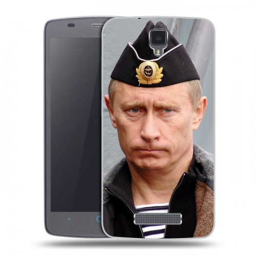 Дизайнерский силиконовый чехол для ZTE Blade L5 В.В.Путин