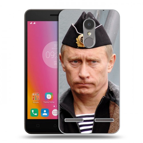 Дизайнерский пластиковый чехол для Lenovo K6 В.В.Путин