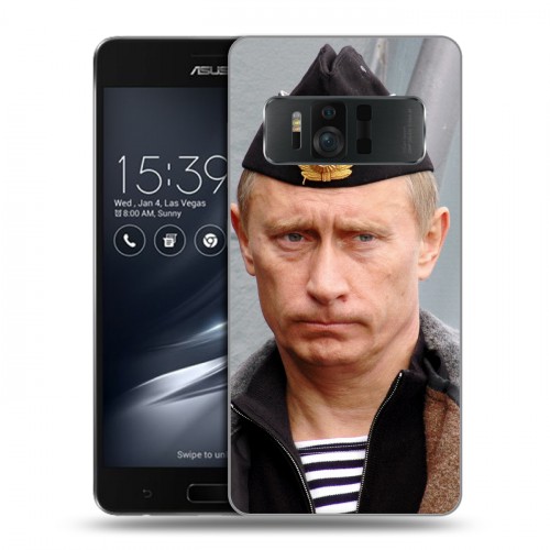 Дизайнерский силиконовый чехол для ASUS ZenFone AR В.В.Путин