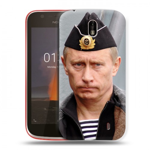 Дизайнерский пластиковый чехол для Nokia 1 В.В.Путин