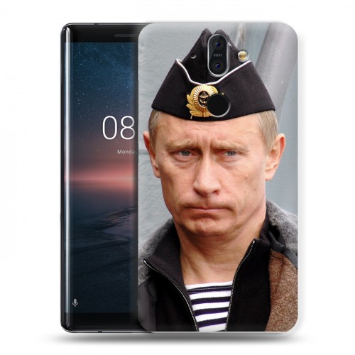 Дизайнерский пластиковый чехол для Nokia 8 Sirocco В.В.Путин