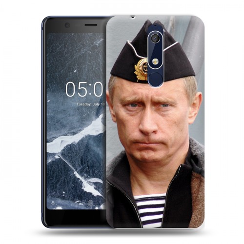 Дизайнерский пластиковый чехол для Nokia 5.1 В.В.Путин