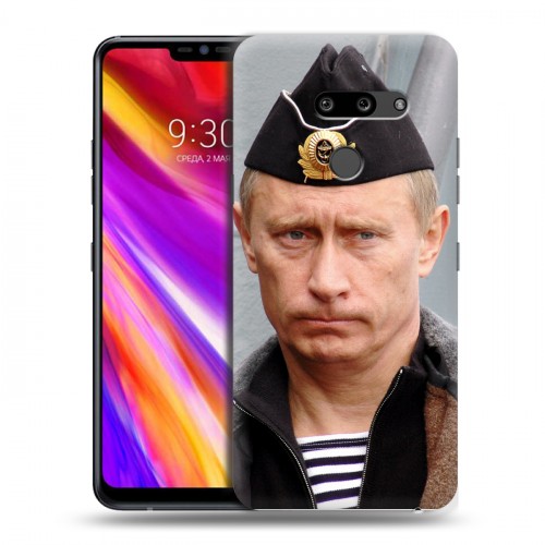 Дизайнерский пластиковый чехол для LG G8 ThinQ В.В.Путин