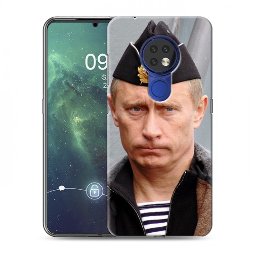 Дизайнерский силиконовый чехол для Nokia 6.2 В.В.Путин