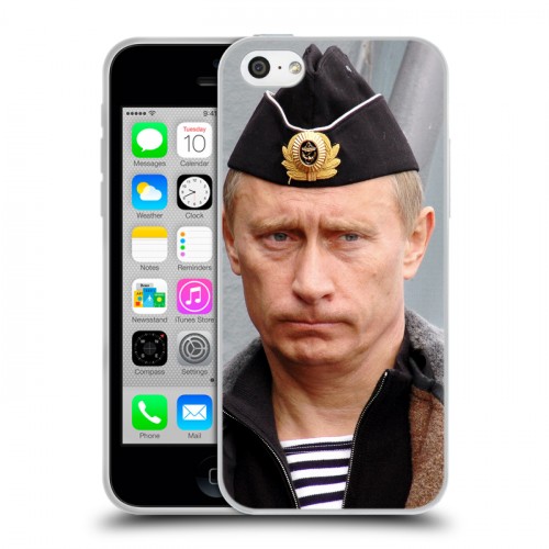 Дизайнерский пластиковый чехол для Iphone 5c В.В.Путин