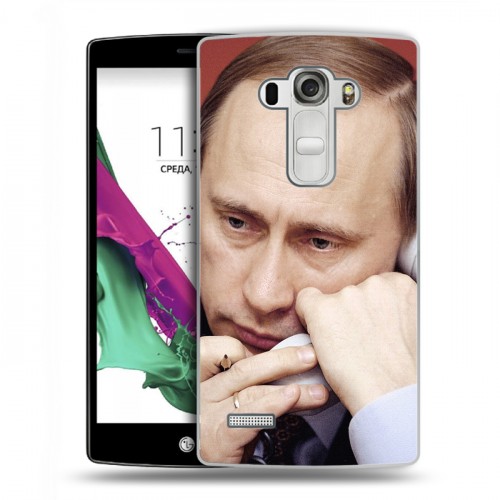 Дизайнерский пластиковый чехол для LG G4 S В.В.Путин