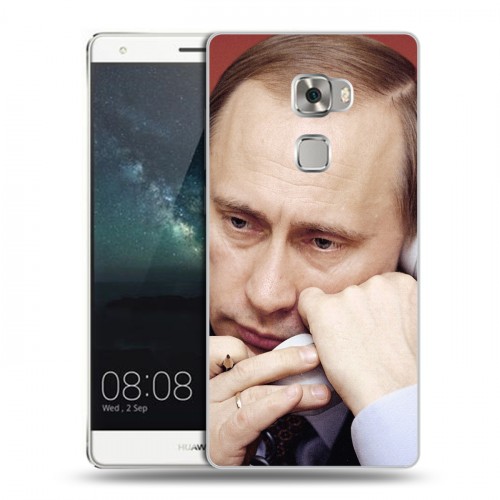 Дизайнерский пластиковый чехол для Huawei Mate S В.В.Путин