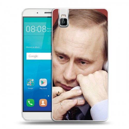 Дизайнерский пластиковый чехол для Huawei ShotX В.В.Путин