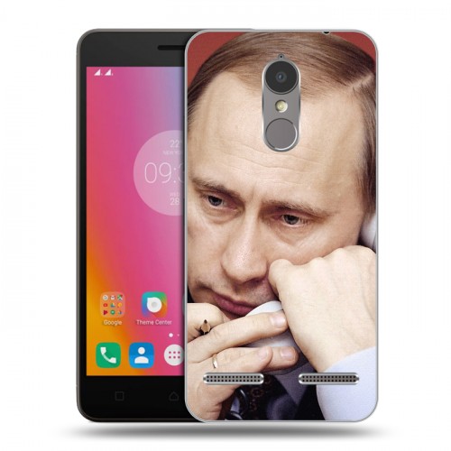 Дизайнерский пластиковый чехол для Lenovo K6 В.В.Путин