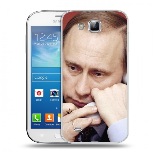 Дизайнерский пластиковый чехол для Samsung Galaxy Premier В.В.Путин