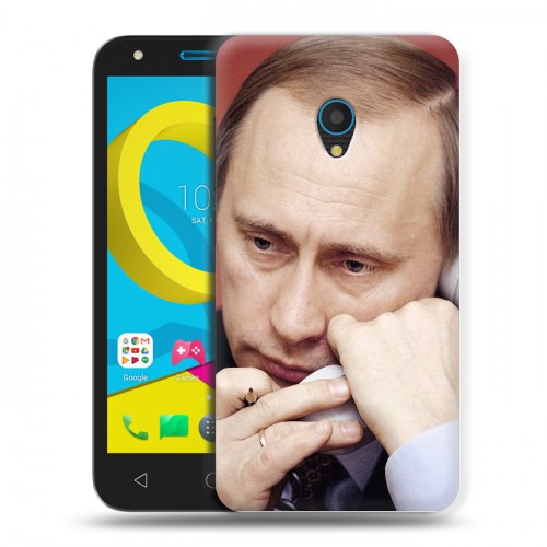 Дизайнерский пластиковый чехол для Alcatel U5 В.В.Путин