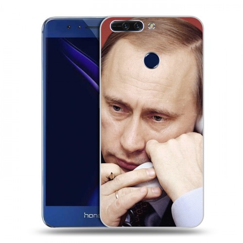 Дизайнерский пластиковый чехол для Huawei Honor 8 Pro В.В.Путин
