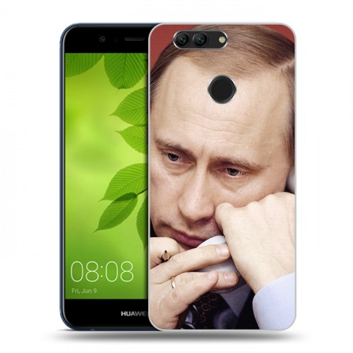 Дизайнерский пластиковый чехол для Huawei Nova 2 Plus В.В.Путин