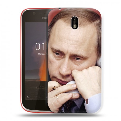 Дизайнерский пластиковый чехол для Nokia 1 В.В.Путин