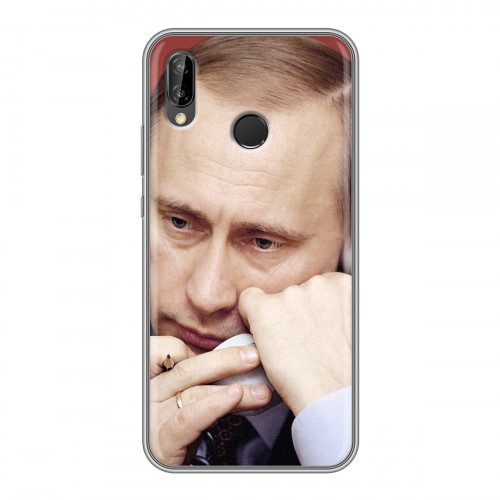 Дизайнерский силиконовый чехол для Huawei P20 Lite В.В.Путин