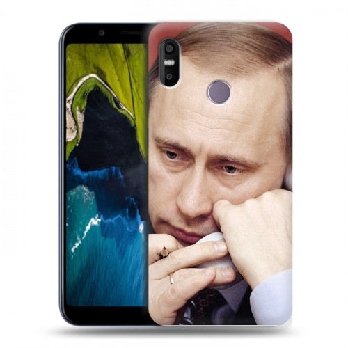 Дизайнерский пластиковый чехол для HTC U12 Life В.В.Путин