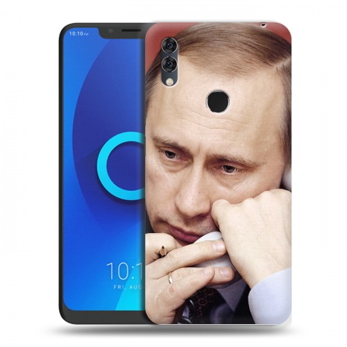 Дизайнерский силиконовый чехол для Alcatel 5V В.В.Путин