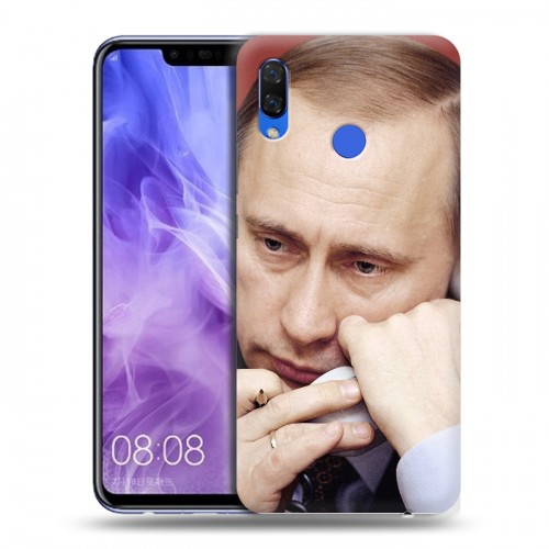 Дизайнерский пластиковый чехол для Huawei Nova 3i В.В.Путин