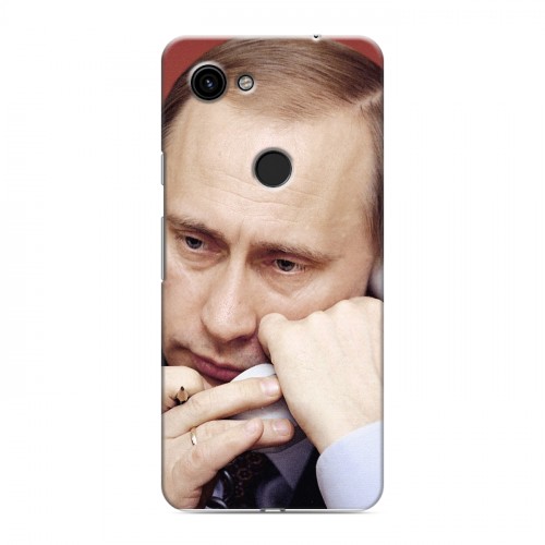 Дизайнерский пластиковый чехол для Google Pixel 3a В.В.Путин