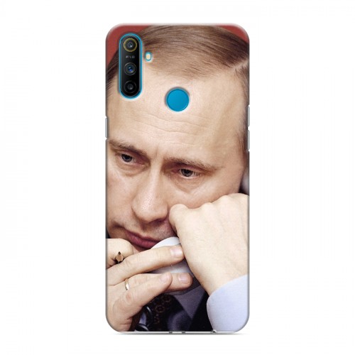 Дизайнерский силиконовый чехол для Realme C3 В.В.Путин