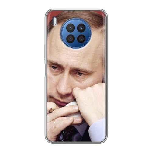 Дизайнерский силиконовый чехол для Huawei Nova 8i В.В.Путин