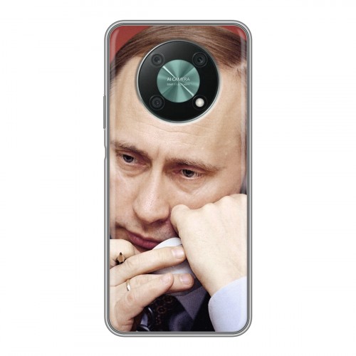 Дизайнерский силиконовый чехол для Huawei Nova Y90 В.В.Путин