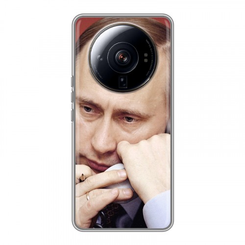 Дизайнерский силиконовый чехол для Xiaomi 12S Ultra В.В.Путин