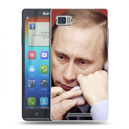 Дизайнерский пластиковый чехол для Lenovo Vibe Z В.В.Путин