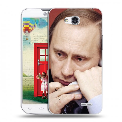 Дизайнерский пластиковый чехол для LG L80 В.В.Путин