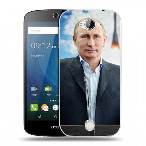 Дизайнерский силиконовый чехол для Acer Liquid Z530 В.В.Путин