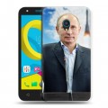 Дизайнерский пластиковый чехол для Alcatel U5 В.В.Путин