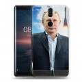 Дизайнерский силиконовый чехол для Nokia 8 Sirocco В.В.Путин