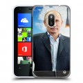 Дизайнерский пластиковый чехол для Nokia Lumia 620 В.В.Путин