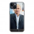 Дизайнерский пластиковый чехол для Iphone 14 В.В.Путин