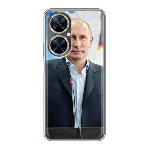 Дизайнерский силиконовый чехол для Huawei Nova 11i В.В.Путин