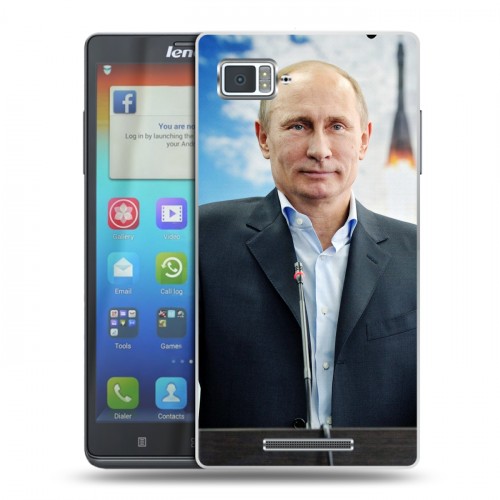 Дизайнерский пластиковый чехол для Lenovo Vibe Z В.В.Путин