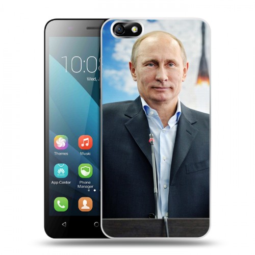Дизайнерский пластиковый чехол для Huawei Honor 4X В.В.Путин